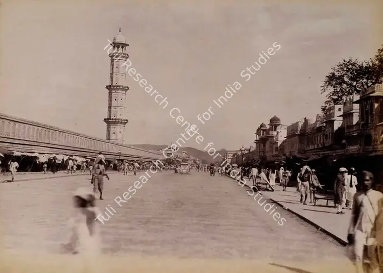 Unknown (Photographer), Main Street Jeypore and Stables, n.d. | Antiquarian Photograph | Photography | 00115382