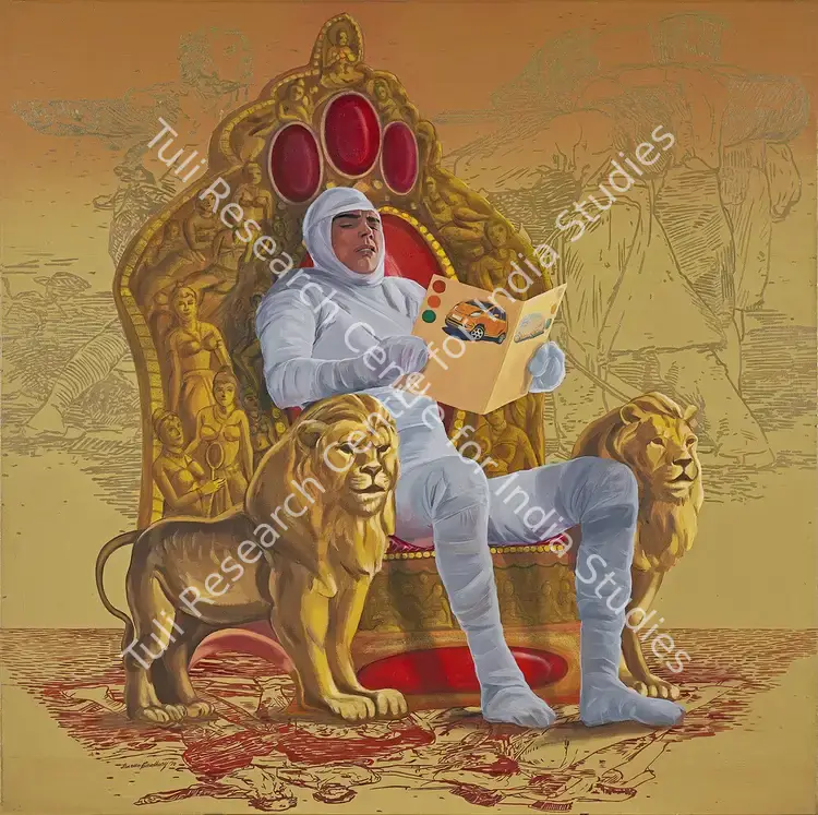 Chowdhury, Barun (Artist). Untitled. Acrylic on canvas, 2011 | Painting | FineArts | 00352350