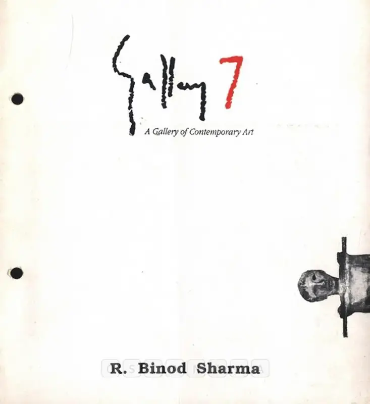 Sharma, Binod (Artist). R. Binod Sharma. Bombay: Gallery 7, 1992 | Solo Exhibition Catalogue  | 00876069