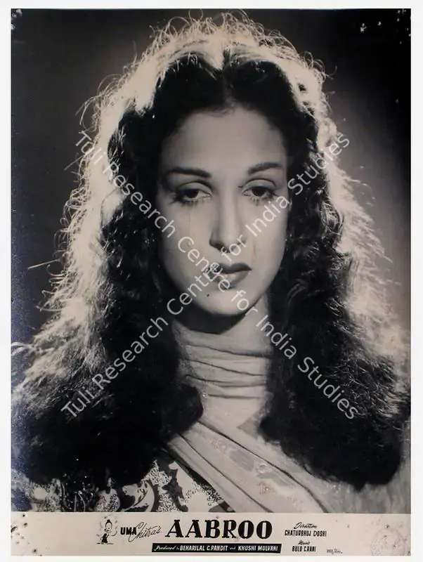 Mulvani, Khushi (Producer), Aabroo, 1956 | Lobby Card | CinemaEducation | 00809127
