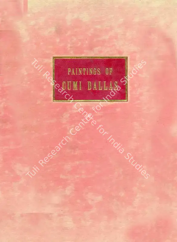 Paintings of Cumi Dallas. J.V. Navlakhi, 1964 | Edited Book | FineArts | 00845851