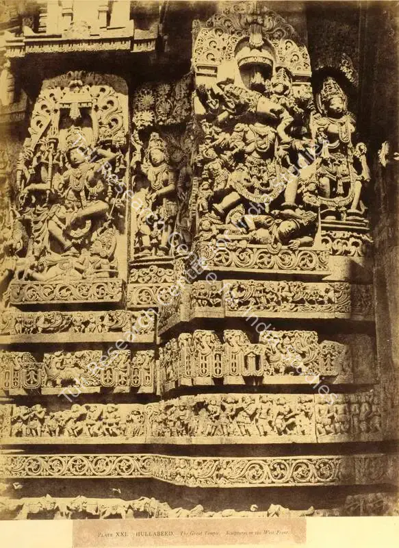 Neill, Andrew Charles Brisbane (Photographer), Hullabeed. The Great Temple. Sculptures on the West Front, 1856 | Antiquarian Photograph | Photography | 00115718