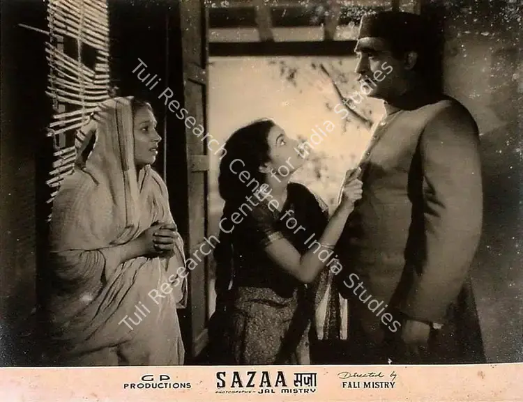 Sippy, G.P. (Producer), Sazaa, 1951 | Lobby Card | CinemaEducation | 00826987