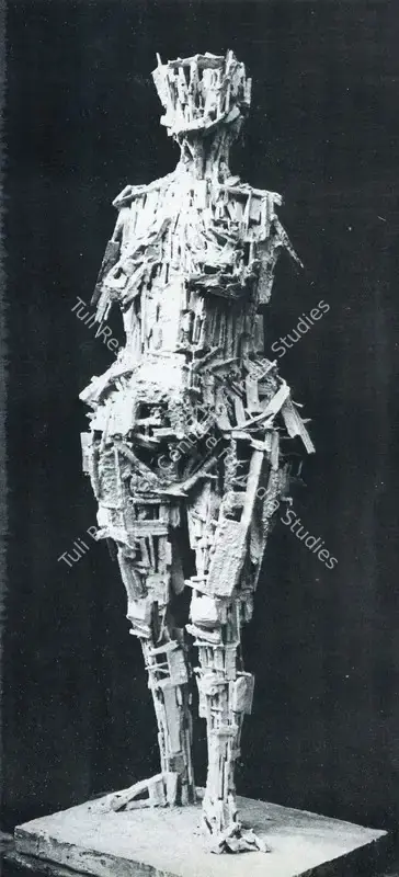 Kaneria, Raghav (Artist). Plaster and Wood. Plaster and Wood, 1964 | Marg, March 1978 | Sculpture | FineArts | 00674573