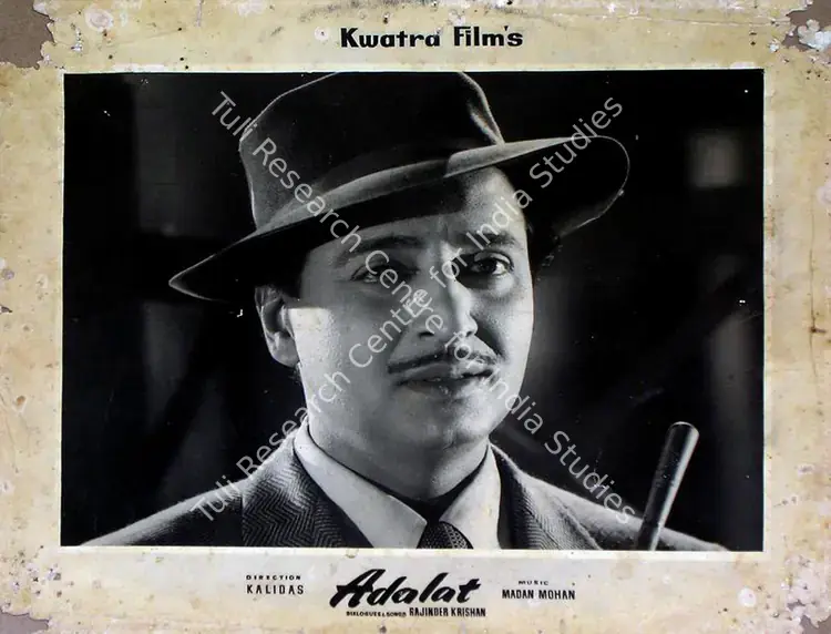 Kwatra, H.S. (Cinematographer), Adalat, 1958 | Lobby Card | CinemaEducation | 00829335