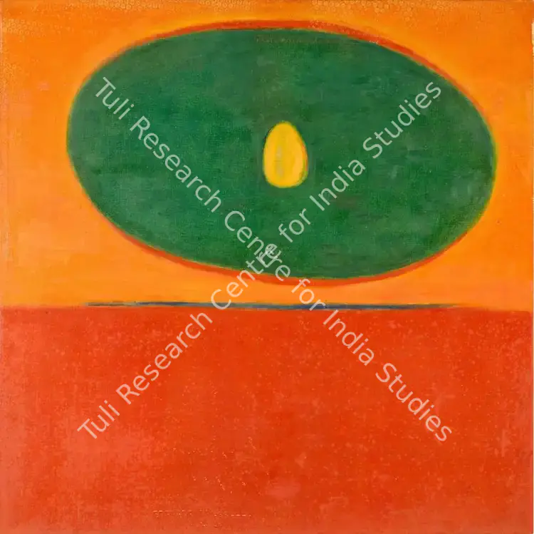 Patel, Homi (Artist). Untitled. Oil on canvas, 1970 | Painting | FineArts | 00417360