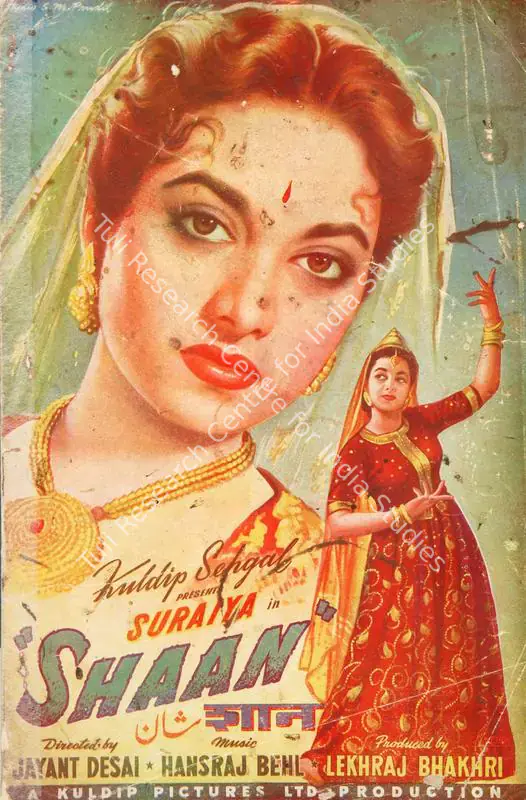 Bhakri, Lekhraj (Producer), Shaan, 1950 | Song-Synopsis Booklet | CinemaEducation | 00780115