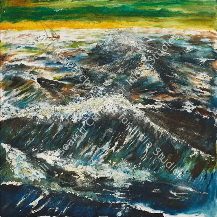 Unwalla, Adi (Artist). Seascape. Oil on canvas, n.d. | Painting | FineArts | 00603532