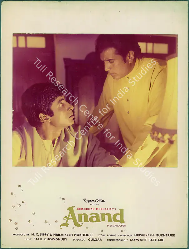 Mukherjee, Hrishikesh (Producer), Anand, 1970 | Photographic Still Mounted on Lobby Card | CinemaEducation | 00762269