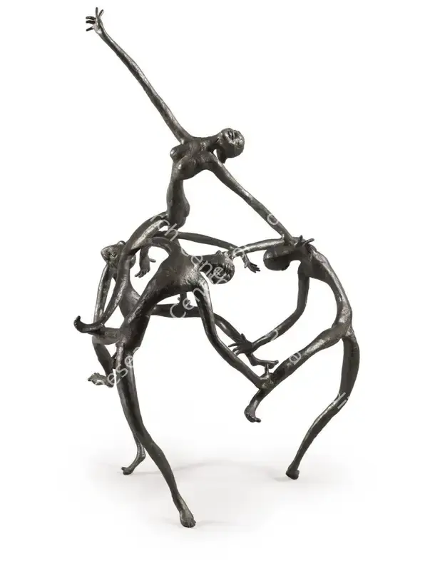 Radhakrishnan, K.S. (Artist). Human Globe. Bronze, Edition 1/9, 1999 | Sculpture | FineArts | 00641569