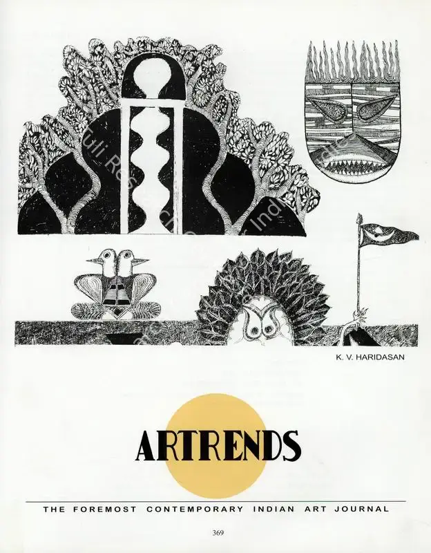 Haridasan, K.V. (Editor). Artrends - A Contemporary Art Bulletin. 15 & 16(3 & 4, 1 & 2). Madras: Progressive Painters, July-October 1980 - January-April 1981 | Bulletin | FineArts | 00842107