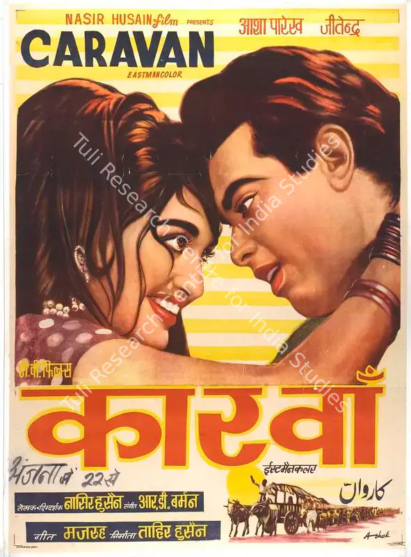Husain, Tahir (Producer), Caravan, 1971 | Full Sheet Poster | CinemaEducation | 00766399