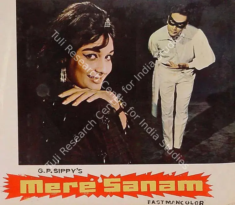 Vaikunth, K. (Cinematographer), Mere Sanam, 1965 | Lobby Card | CinemaEducation | 00820310