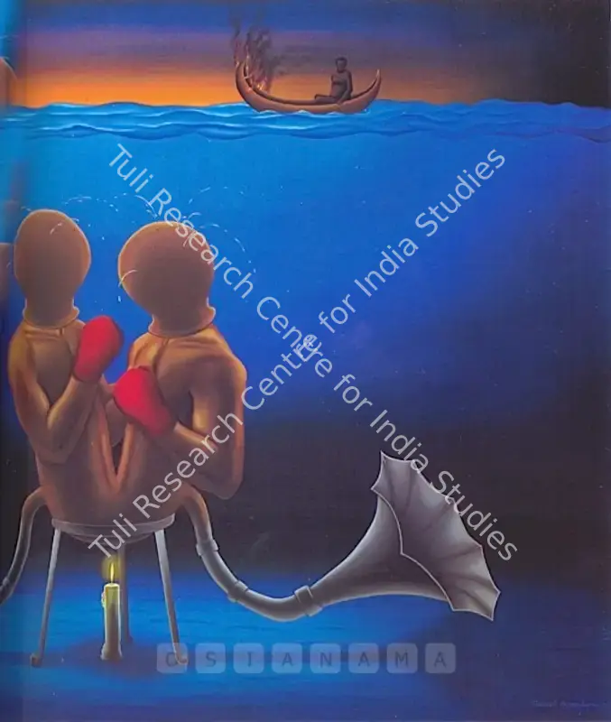 Mamadapur, Suneel (Artist). Water. Acrylic on canvas, 2007 | Painting | FineArts | 00575865