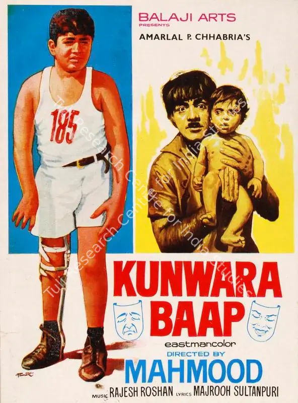 Chhabria, Amarlal P. (Producer), Kunwara Baap, 1974 | Song-Synopsis Booklet | CinemaEducation | 00865582
