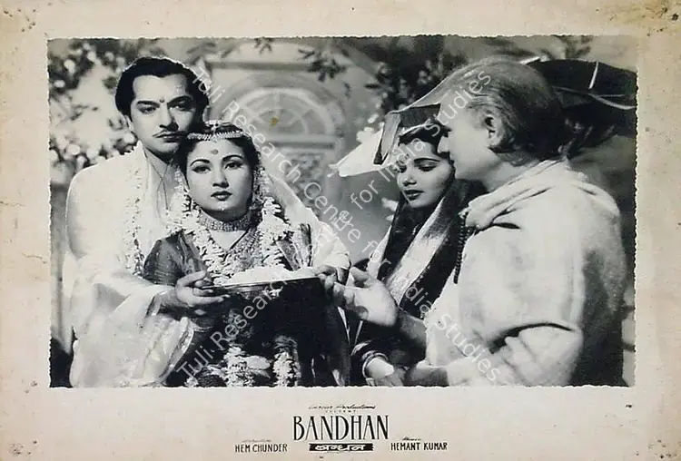 Majumdar, Sudhin (Cinematographer), Bandhan, 1956 | Lobby Card | CinemaEducation | 00815394