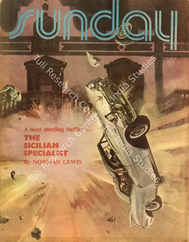 Sarkar, Aveek (Editor). Sunday. 4(1). Calcutta: Ananda Bazar Patrika, 28 March 1976 | Magazine | CinemaEducation | 00842390