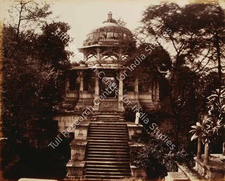 Dayal, Lala Deen (Photographer), Cenotaph of Singram Singh Odeypur, c.1890 | Antiquarian Photograph | Photography | 00115148
