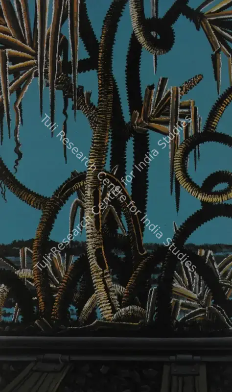Krishnan, Rajan (Artist). Untitled. Acrylic on canvas, 2005 | Painting | FineArts | 00574763