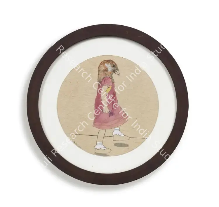 Sharma, Deva (Artist). Tiny II. Watercolour on paper, 2020 | Painting | FineArts | 00419277