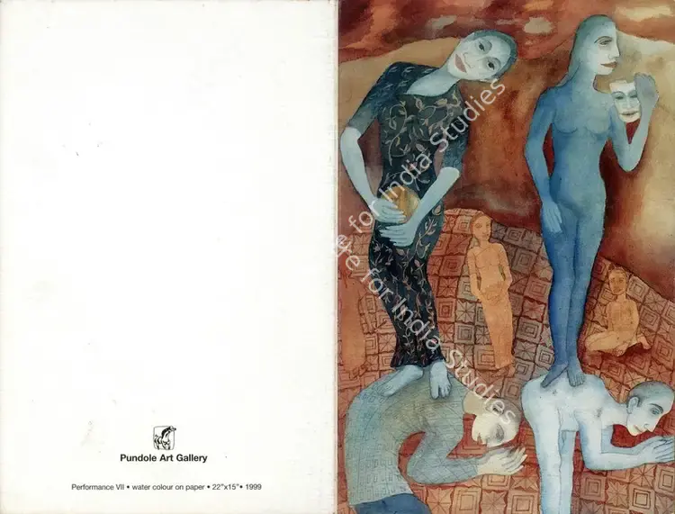 Lajmi, Lalitha (Artist) and Pundole Art Gallery (Organiser). Recent works by Lalitha Lajmi. Mumbai: Pundole Art Gallery, 2000 | Solo Exhibition Invitation | FineArts | 00859899