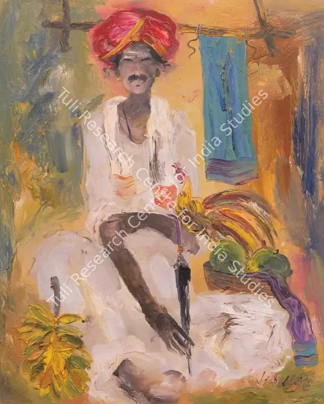 Mani, J. M. S. (Artist). Badami Series. Oil on canvas, n.d. | Painting | FineArts | 00574708
