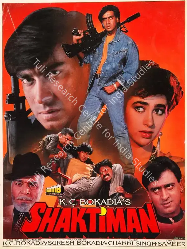 Bokadia, Suresh (Producer), Shaktiman, 1993 | Song-Synopsis Booklet | CinemaEducation | 00780158