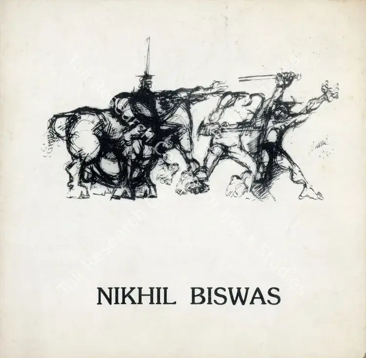 Biswas, Nikhil (Artist). Nikhil. Calcutta: Chitrakoot Art Gallery, 1994 | Solo Exhibition Invitation | FineArts | 00859892