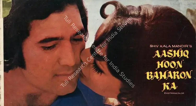 Talwar, K.K. (Producer), Aashiq Hoon Baharon Ka, 1977 | Song-Synopsis Booklet | CinemaEducation | 00781347