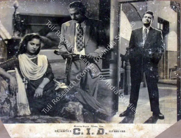 Murthy, V.K. (Cinematographer), C I D, 1956 | Lobby Card | CinemaEducation | 00810382