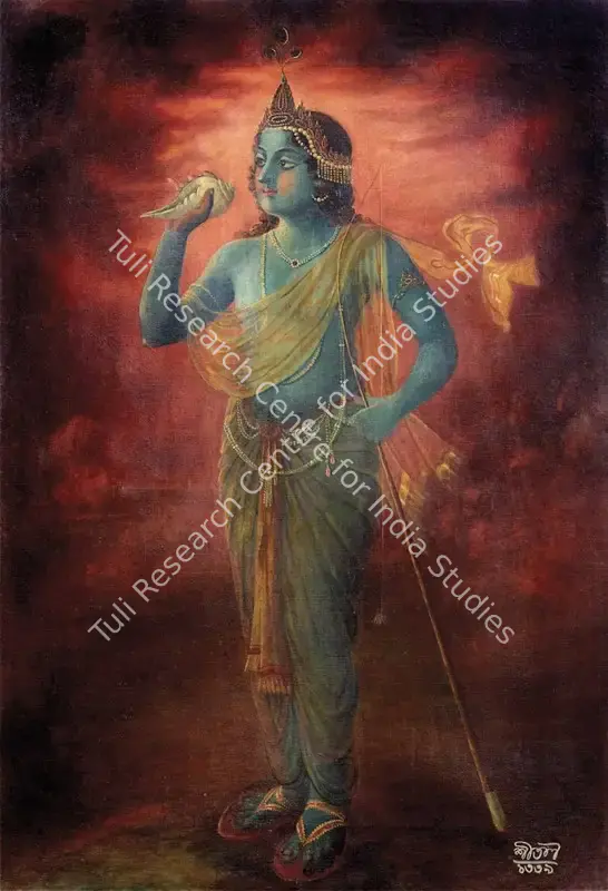 Bandyopadhyay, Sital Chandra (Artist). Untitled. Oil on canvas, 1932 | Painting  | 00868912