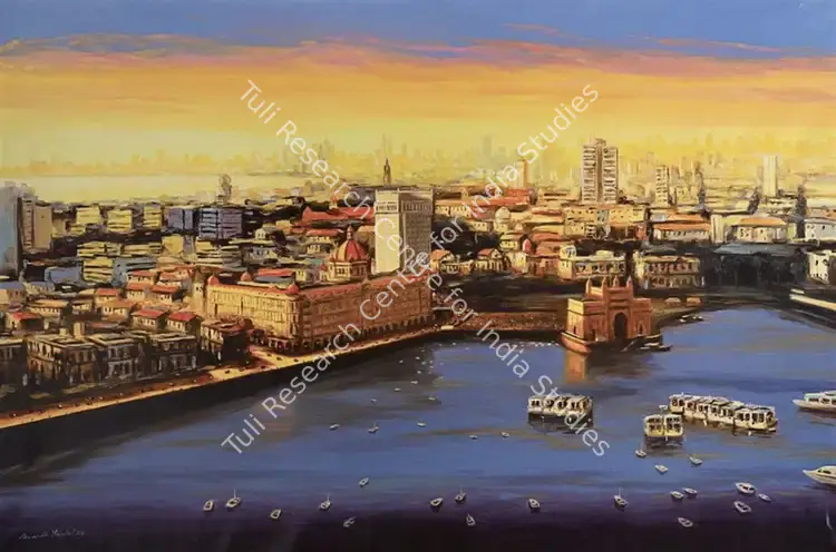 Mandal, Ananta (Artist). Untitled. Oil on canvas, 2024 | Painting | FineArts | 00604568