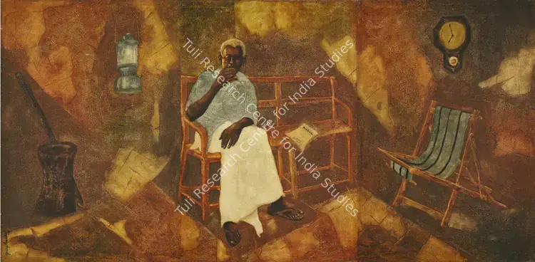 Arakkal, Yusuf (Artist). Untitled. Oil on canvas, 1991 | Painting | FineArts | 00546552