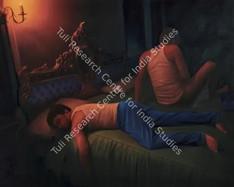 Karmakar, Abir (Artist). Interiors II. Oil on canvas, 2006 | Painting  | 00868492
