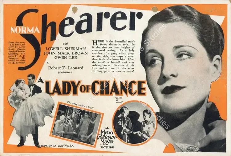 Leonard, Robert Z. (Director), A Lady of Chance, 1928 | Handbill | CinemaEducation | 00760929