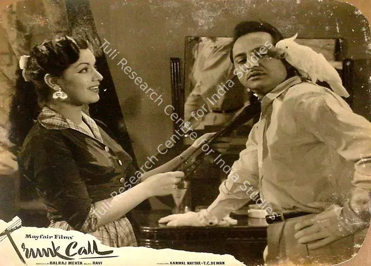 Mehta, Balraj (Director), Trunk Call, 1960 | Lobby Card | CinemaEducation | 00828786