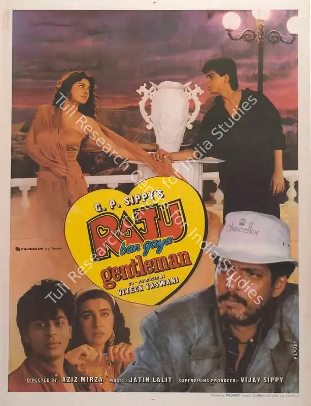 Sippy, G.P. (Producer), Raju Ban Gaya Gentlemen, 1992 | Full Sheet Poster | CinemaEducation | 00767790