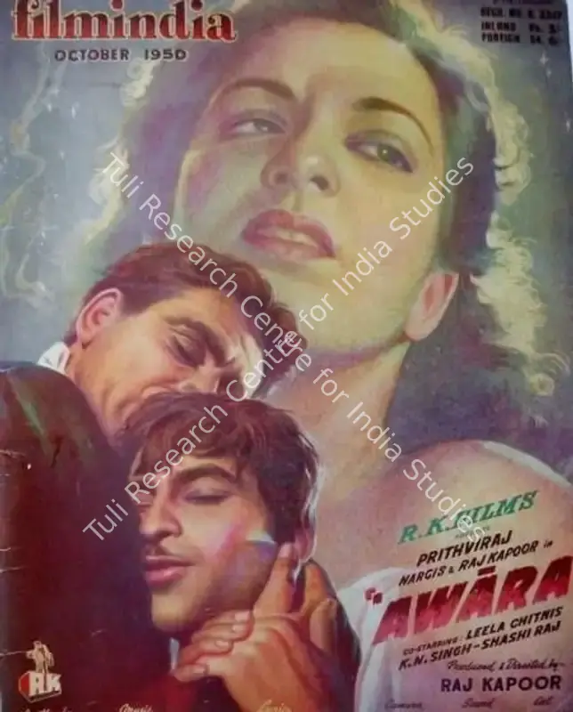 Patel, Baburao (Editor). Filmindia. 16(10). Bombay: Archibald Pereira, October 1950 | Magazine | CinemaEducation | 00796591
