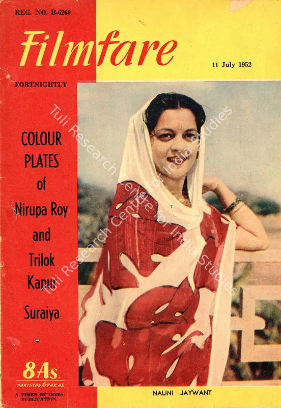 Moraes, Frank (Editor). Filmfare - The Fortnightly Film Magazine. 1(10). Bombay: Shyam Sundar Lal, c/o The Times of India, 11 July 1952 | Magazine | CinemaEducation | 00793115