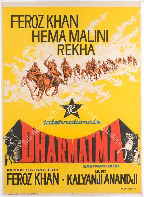 Khan, Feroz (Producer), Dharmatma, 1975 | Full Sheet Poster | CinemaEducation | 00766697