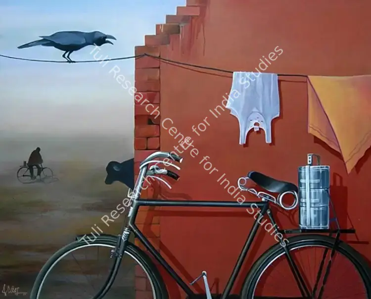Sutar, Sudhanshu (Artist). Untitled. Acrylic on canvas, 2005 | Painting | FineArts | 00645411