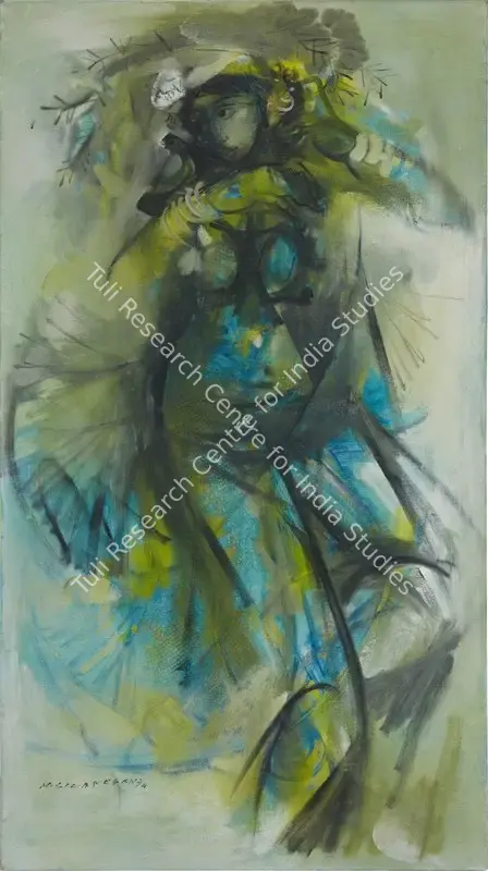 Sivanesan, M. (Artist). Untitled. Oil on canvas, 1974 | Painting | FineArts | 00416581