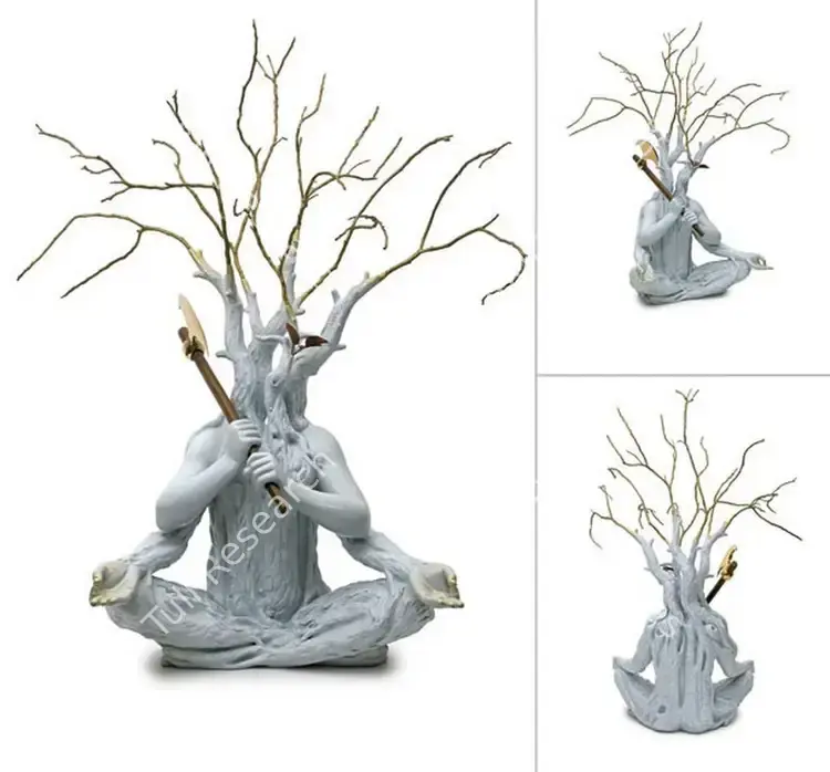 Singh, Prafull (Artist). White Landscape. Fibreglass, brass, gun metal, wood, automotive paint, 2011 | Sculpture | FineArts | 00332552
