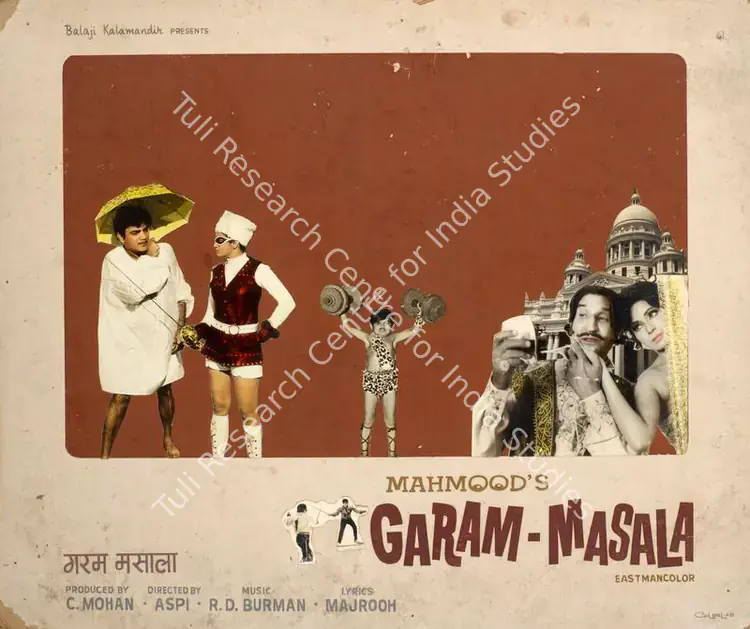Mohan, C. (Producer), Garam Masala, 1972 | Showcard | CinemaEducation | 00762885