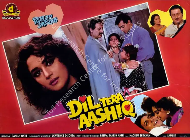 Nath, Rakesh (Producer), Dil Tera Aashiq, 1993 | Lobby Card | CinemaEducation | 00783928