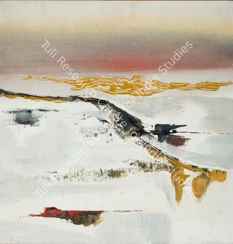 Naik, Anandmohan (Artist). Untitled. Mixed media on canvas, n.d. | Painting | FineArts | 00546610