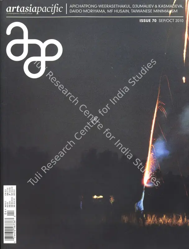 W. Ng, Elaine (Editor). Art and Asia Pacific - Apichatpong Weerasethakul, Djumaliev & Kasmalieva, Daido Moriyama, MF Husain, Taiwanese Minimalism.(70). New York: Elaine W. Ng, C/o ArtAsiaPacific, September-October 2010 | Journal | FineArts | 00760464