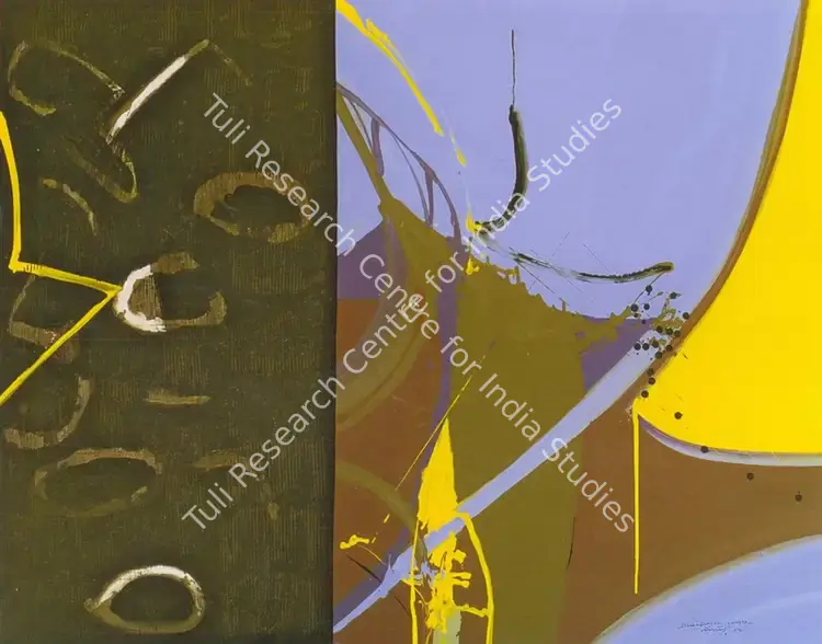 Rathore, Dharmendra (Artist). Untitled. Acrylic on canvas, 2007 | Painting | FineArts | 00574920