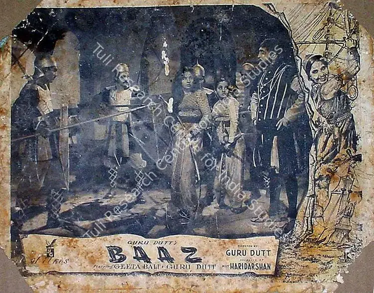 Murthy, V.K. (Cinematographer), Baaz, 1953 | Lobby Card | CinemaEducation | 00809882