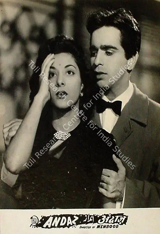 Irani, Faredoon A. (Cinematographer), Andaz, 1949 | Lobby Card